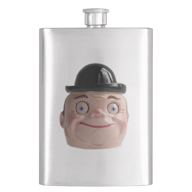 The Cure-All Guy Cured Hip Flask (Front)