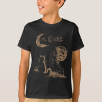 The Cure Vintage Cat Moon Funny The Cure Cat Lover