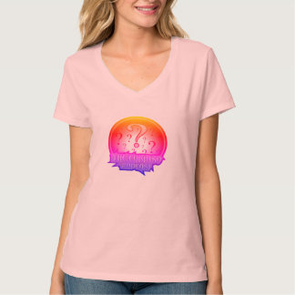 The Curioso podcast rainbow shirt