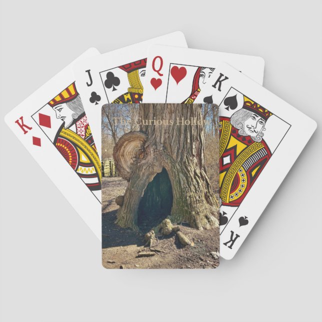 The Curious Hollow  Playing Cards (Back)