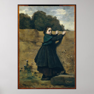 The Curious Little Girl Poster