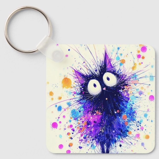 The Curious Spark Key Ring (Front)