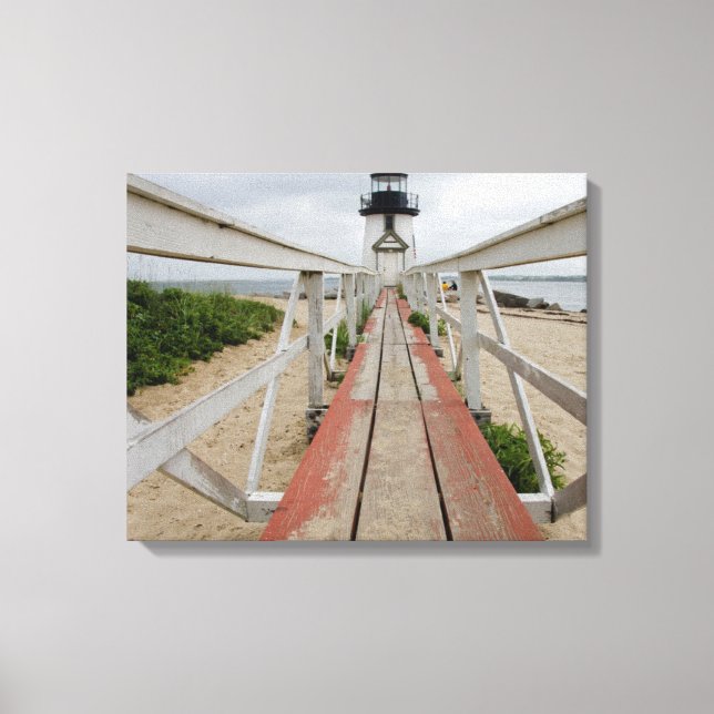 The current lighthouse, the last of many canvas print (Front)