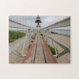 The current lighthouse, the last of many jigsaw puzzle