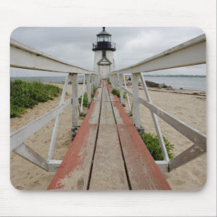 The current lighthouse, the last of many mouse mat