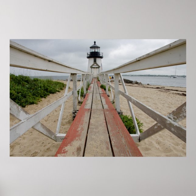 The current lighthouse, the last of many poster (Front)