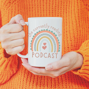 The Currently Reading Podcast lovers And Readers Coffee Mug
