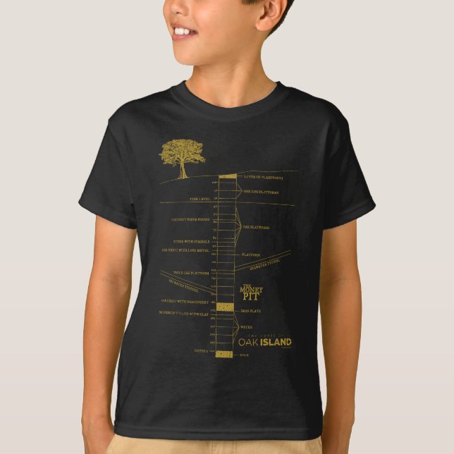 The Curse of Oak Island Money Pit T-Shirt (Front)