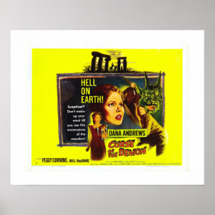 The Curse of the Demon Poster