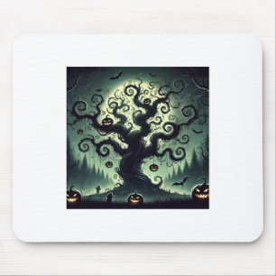 The Cursed Hollow A Haunted Midnight Symphony Stic Mouse Mat