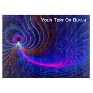 The Curvature Of Space Cutting Board