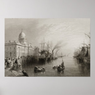 The Custom House, Dublin Poster