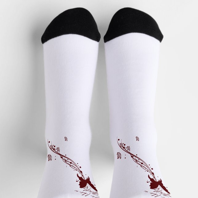 The cute butterfly socks (Top)