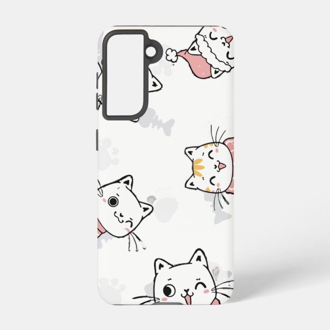 The cute cats 🐾 for adoption in my ssmsung s21📱 samsung galaxy s21 case (Back)