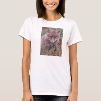 The Cute Red Fox Kit T-Shirt