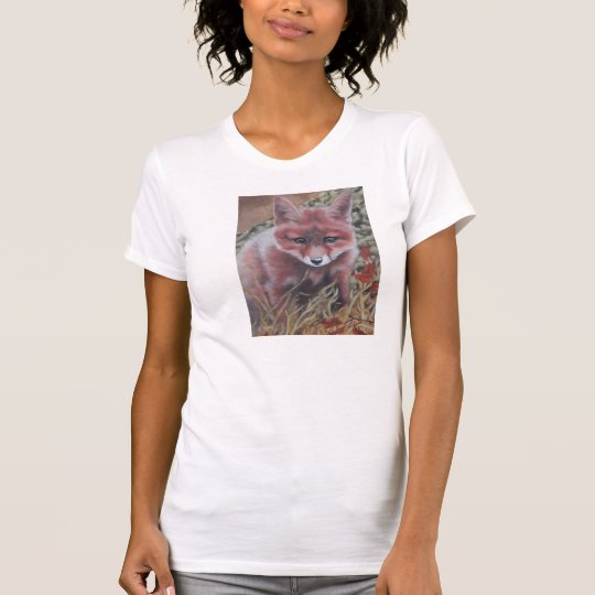 The Cute Red Fox Kit T-Shirt