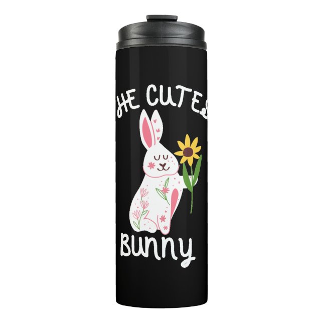 The Cutest Bunny Thermal Tumbler (Front)