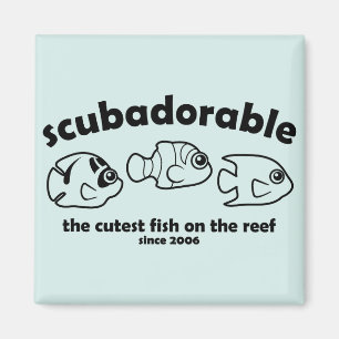 The Cutest Fish on the Reef Magnet