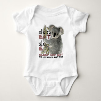 The Cutest Koala Eat And Sleep Baby Bodysuit