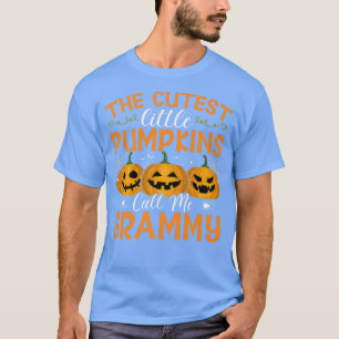 The Cutest Little Pumpkins Call Me Grammy Hallowee T-Shirt