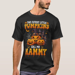 The Cutest Little Pumpkins Call Me Mammy Halloween T-Shirt