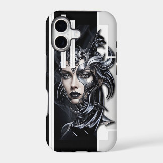 "The Cyber‑Gothic Muse", Apple iPhone 17 Case
