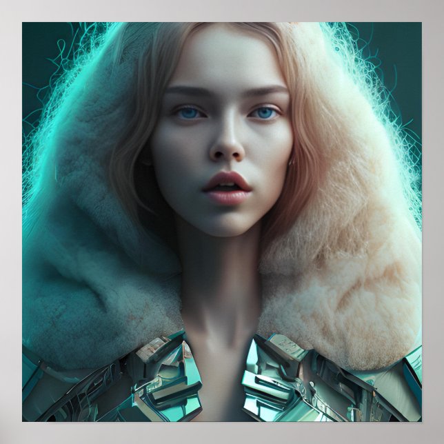 The Cyber Oracle Poster (Front)