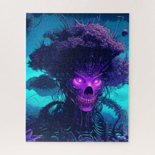 The Cyber-Tree Monster In The Dark Jigsaw Puzzle