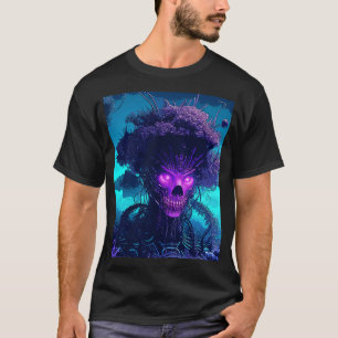 The Cyber-Tree Monster In The Dark T-Shirt