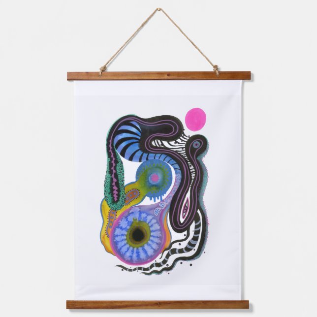 The Cycle of Life Hanging Tapestry (Front)