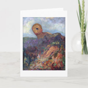 The Cyclops, Redon, 1898-1900 Card