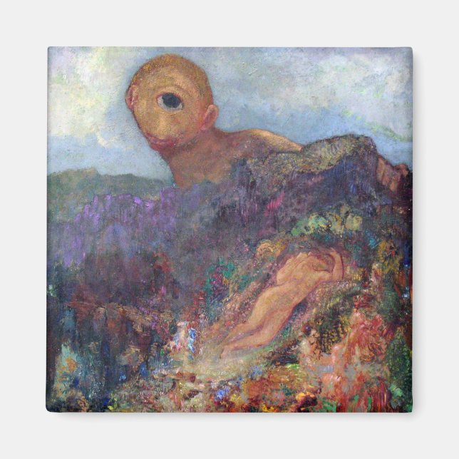 The Cyclops, Redon, 1898-1900 Magnet (Front)