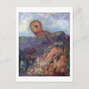 The Cyclops, Redon, 1898-1900 Postcard
