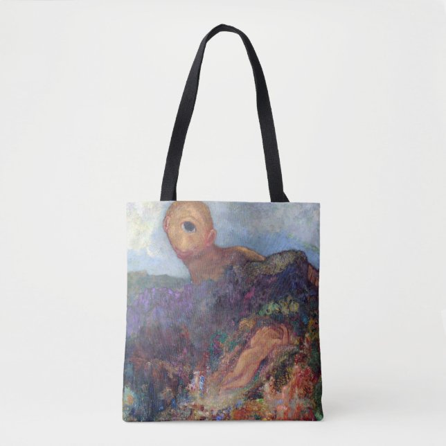 The Cyclops, Redon, 1898-1900 Tote Bag (Front)