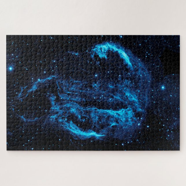 The Cygnus Loop Nebula (NASA) Jigsaw Puzzle (Horizontal)