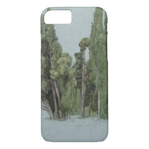 The Cypresses at the Villa d'Este, Tivoli (w/c & g iPhone 8/7 Case