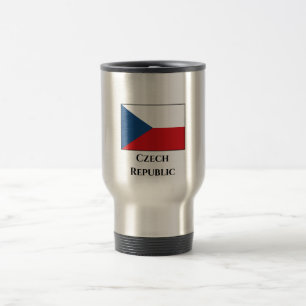 The Czech Republic Flag Travel Mug