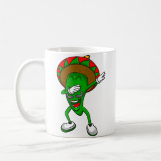 The Dabbing Chilli Pepper Mexican Food Coffee Mug