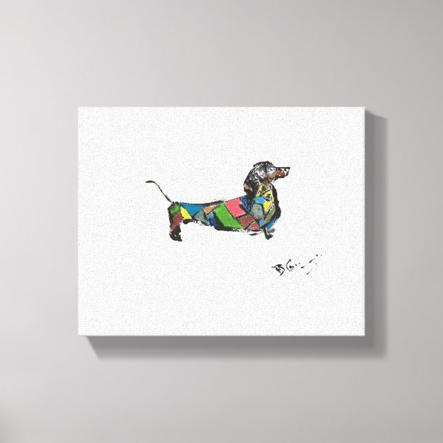 The Dachshund Canvas (Front)