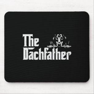 The Dachshund Fathers Day Dogfather Gifts Wiener D Mouse Mat