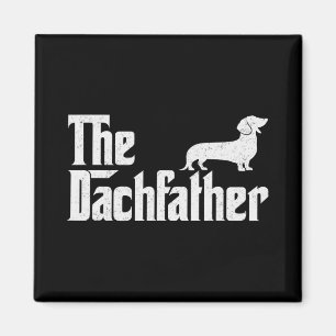The Dachshund Funny Wiener Dog Gifts For Men Fathe Magnet