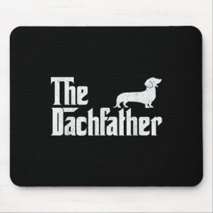 The Dachshund Funny Wiener Dog Gifts For Men Fathe Mouse Mat