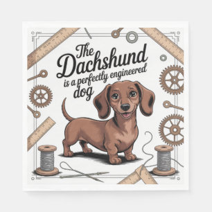 The Dachshund Is A Perfectly Engineered Dog Napkin