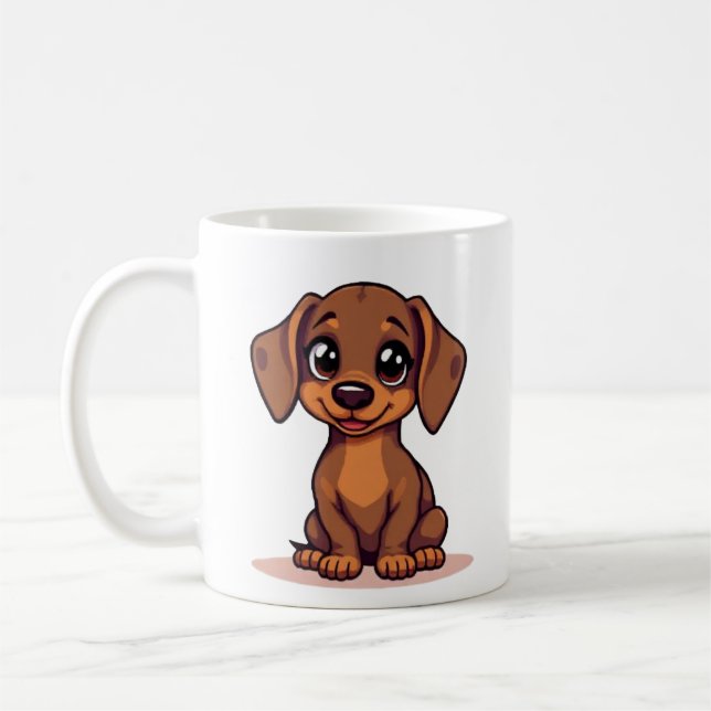 The Dachshund Mug (Left)