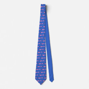 The Dachshund Pink Tie