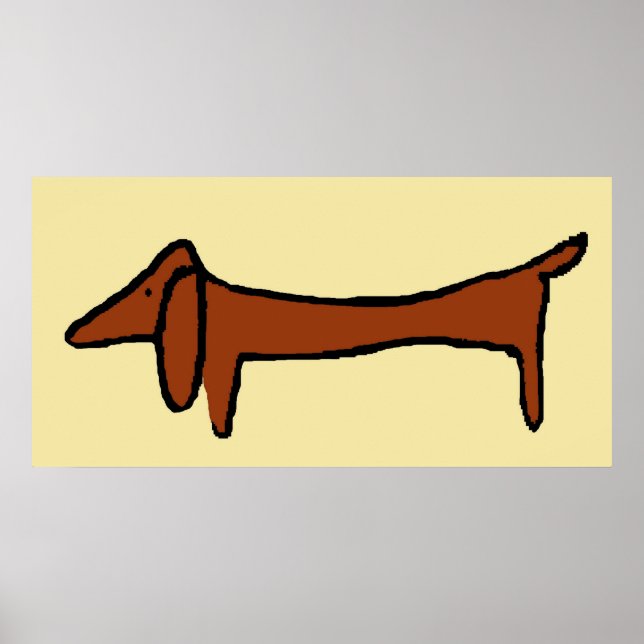 The Dachshund Poster (Front)