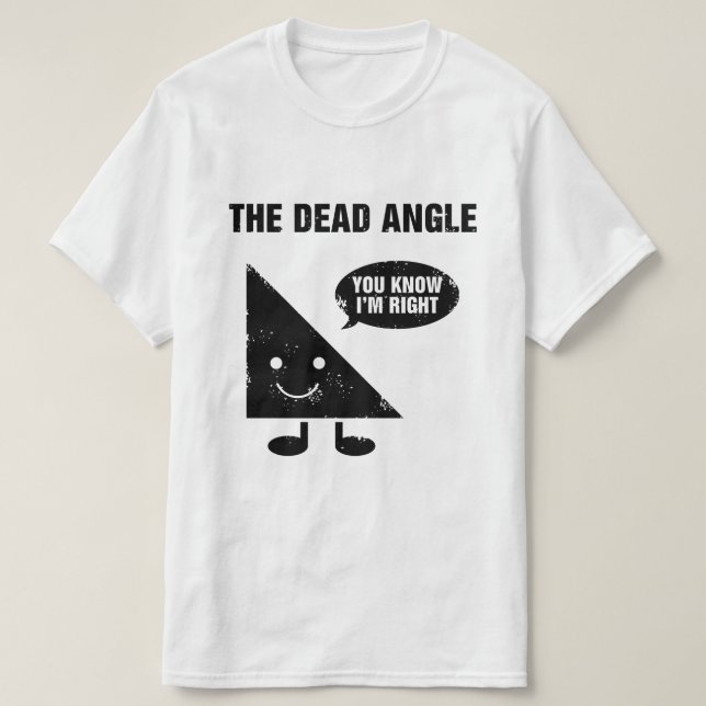 The Dad Angle Funny Math T-Shirt (Design Front)