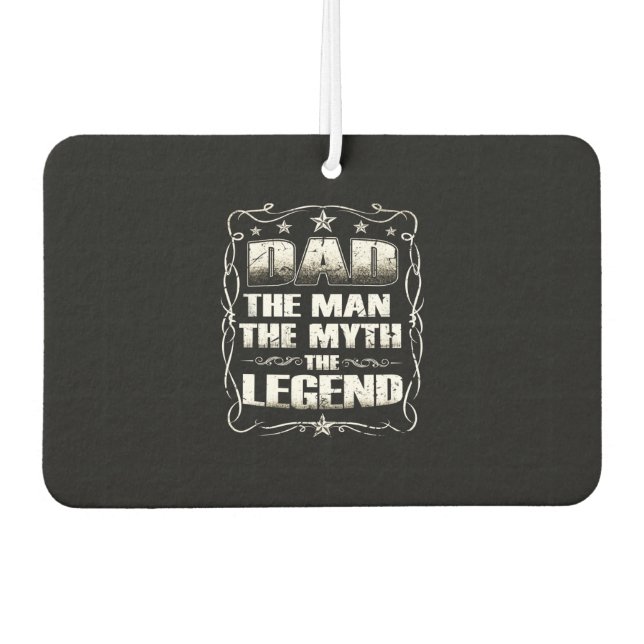 The Dad Car Air Freshener (Front)