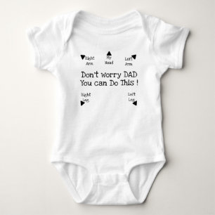 The Dad Dresser's Guide: New Dads Funny Baby Bodysuit