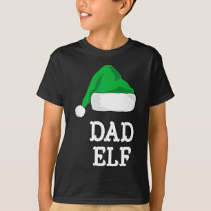 The Dad Elf Christmas Family Matching Pj Pajama Xm T-Shirt